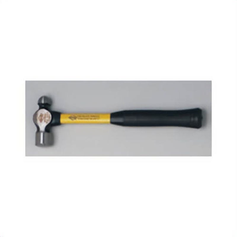 Wright 9042 Ball Pein Hammer, 16 oz, Fiberglass Handle