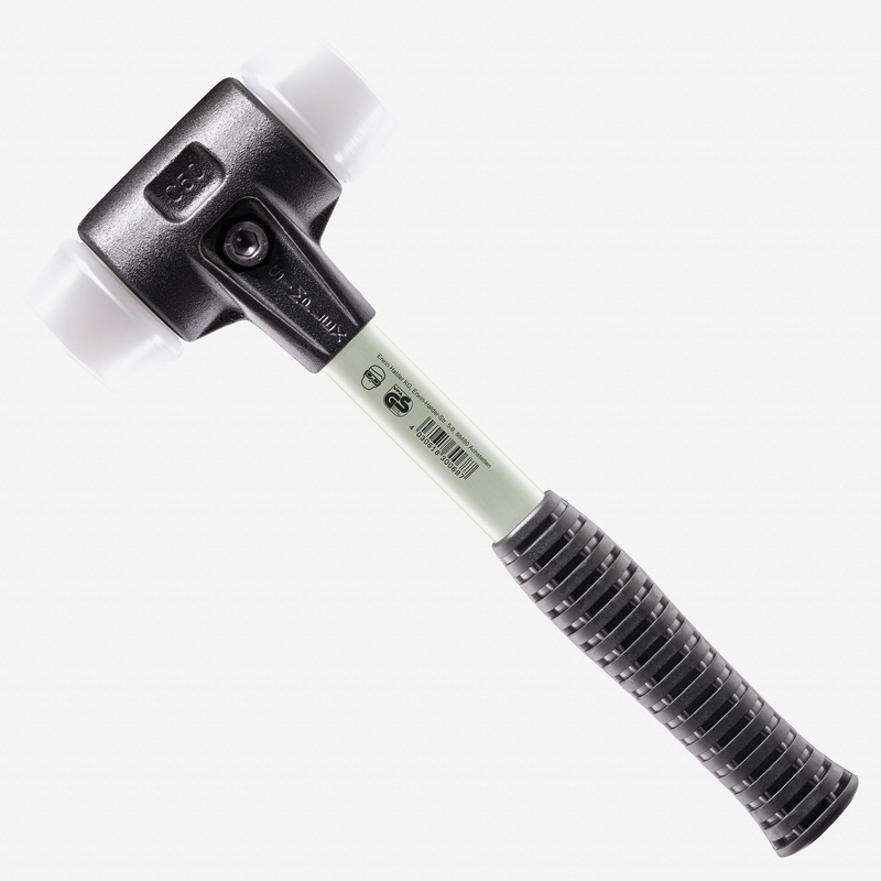 Halder Simplex Mallet with Superplastic Inserts and Heavy Duty Reinforced Housing, 1.97" / 42.33 oz.