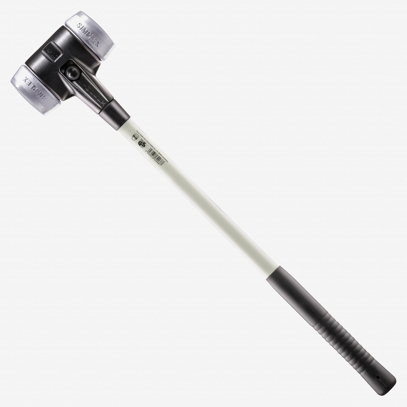 Halder Simplex Sledgehammer with Aluminum Inserts and Heavy Duty Reinforced Housing, 3.15" / 164.02 oz.