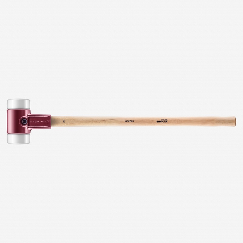 Halder Simplex Sledgehammer with Superplastic Inserts and Cast Iron Housing, 183.42 oz.