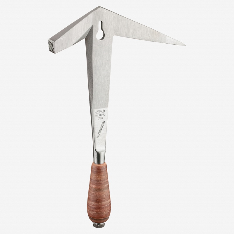 Picard 207 Left-Handed Slate Tiler's Hammer with Steel Handle, 650g