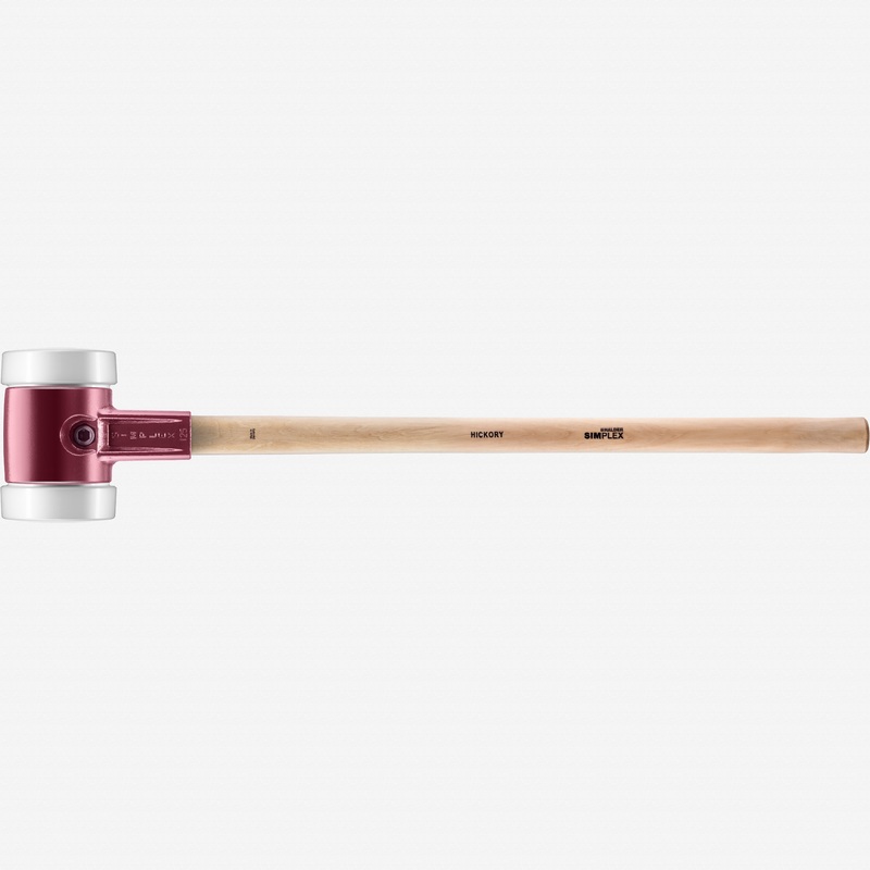 Halder Simplex Sledgehammer with Superplastic Inserts and Cast Iron Housing, 278.66 oz.