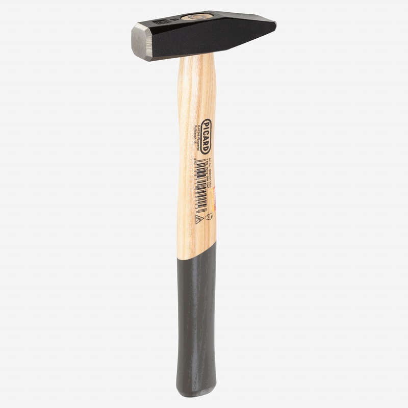 Picard 1 Square Face Riveting Hammer with Hickory Handle, 800g
