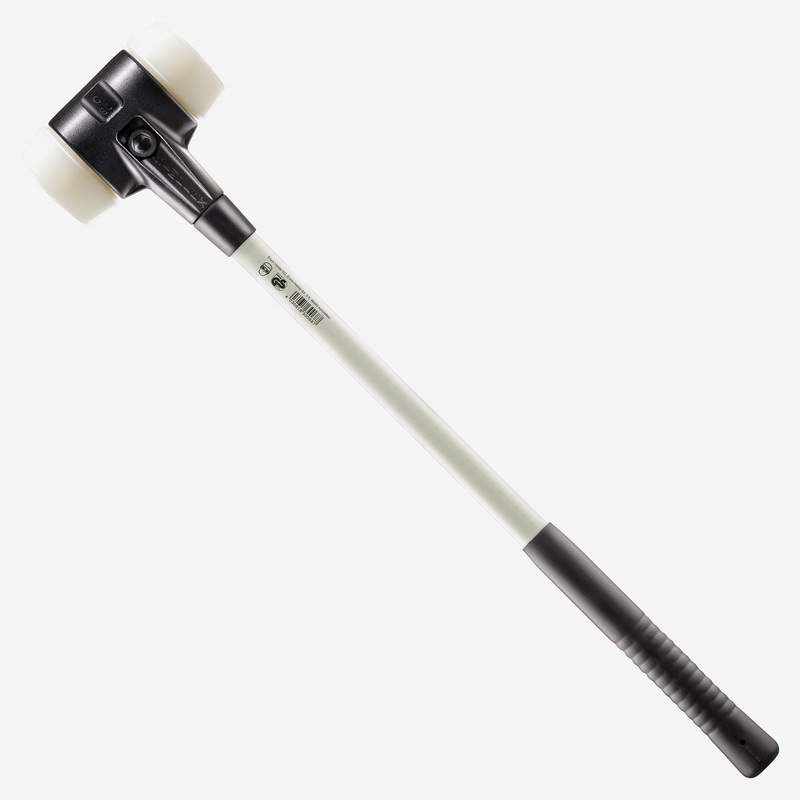 Halder Simplex Sledgehammer with Nylon Inserts and Heavy Duty Reinforced Housing, 3.15" / 128.4 oz.