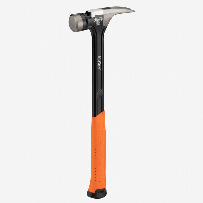 Picard 16oz AluTec Framing Hammer with Plain Face, 27.3 oz.