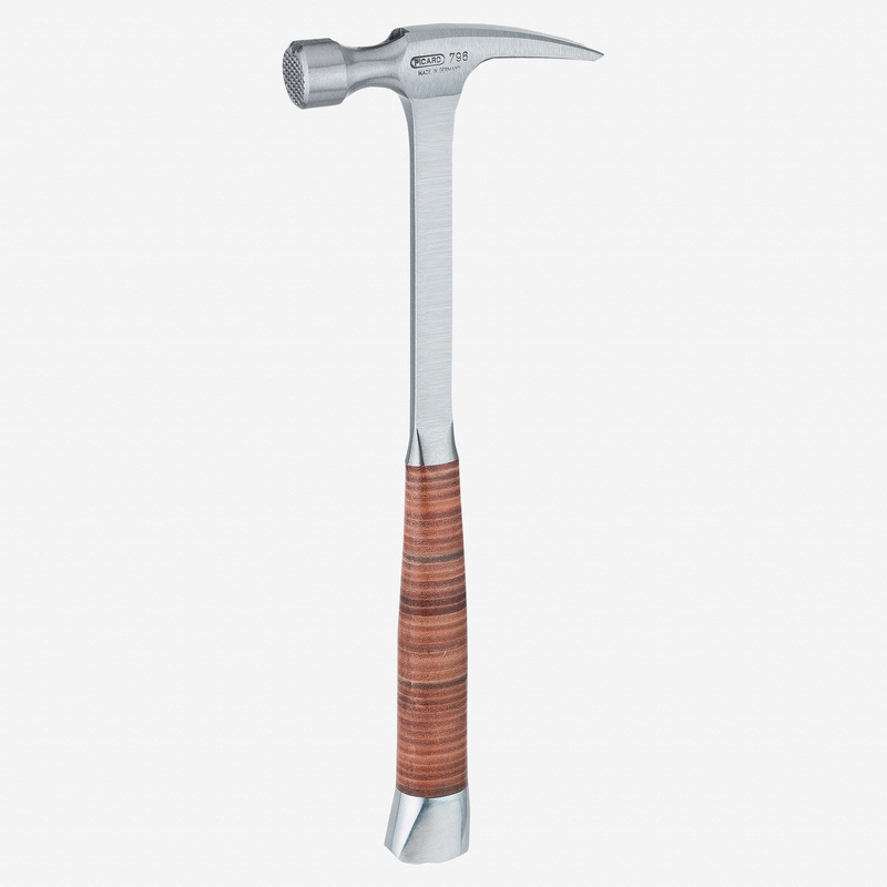 Picard 39oz Full-Steel Framing Hammer with Magnetic Holder, Plain Face