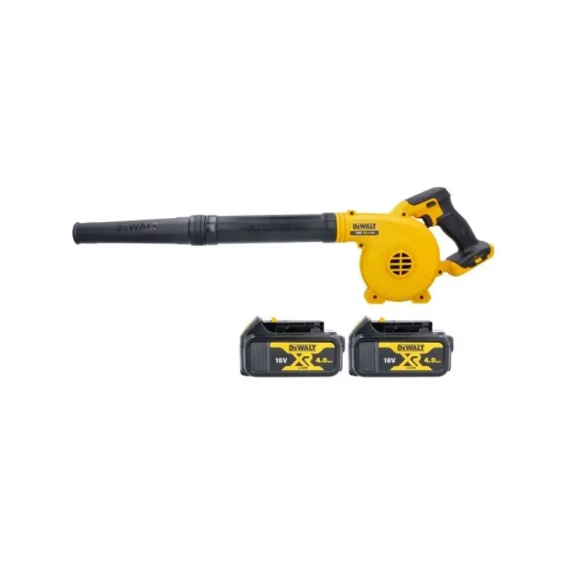DeWalt DCV100 18V XR Li-ion Cordless Jobsite Blower With 2 x 4.0 Ah Batteries