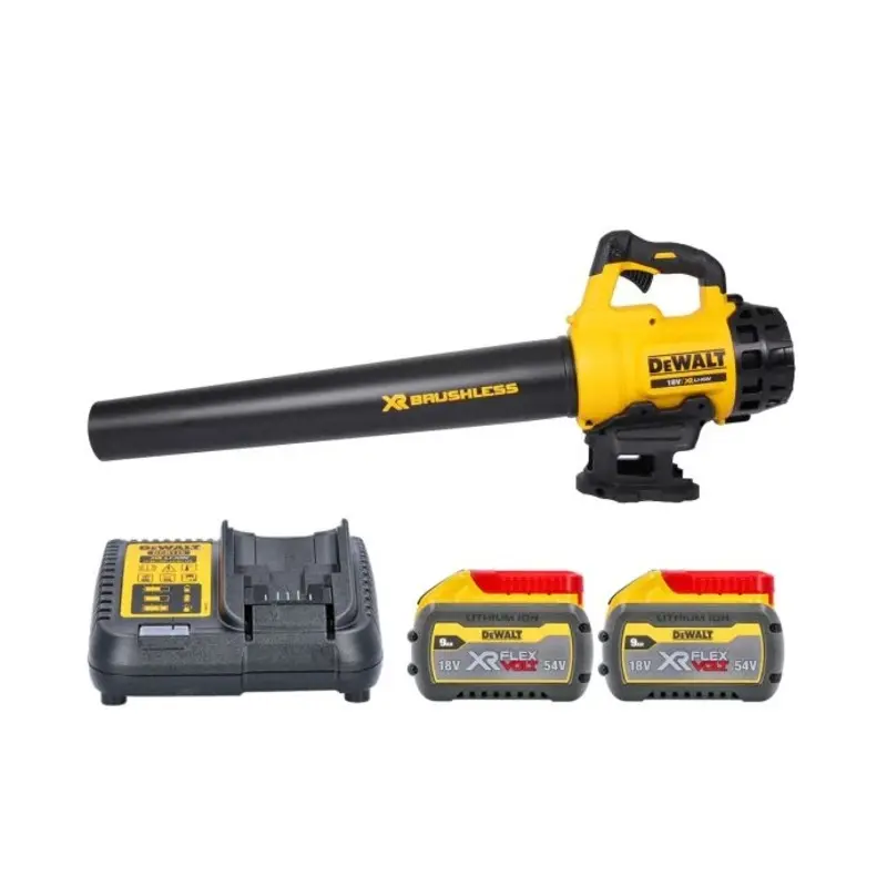 DeWalt DCM562 18V Brushless Outdoor Blower With 2 x 5.0Ah Batteries & Charger