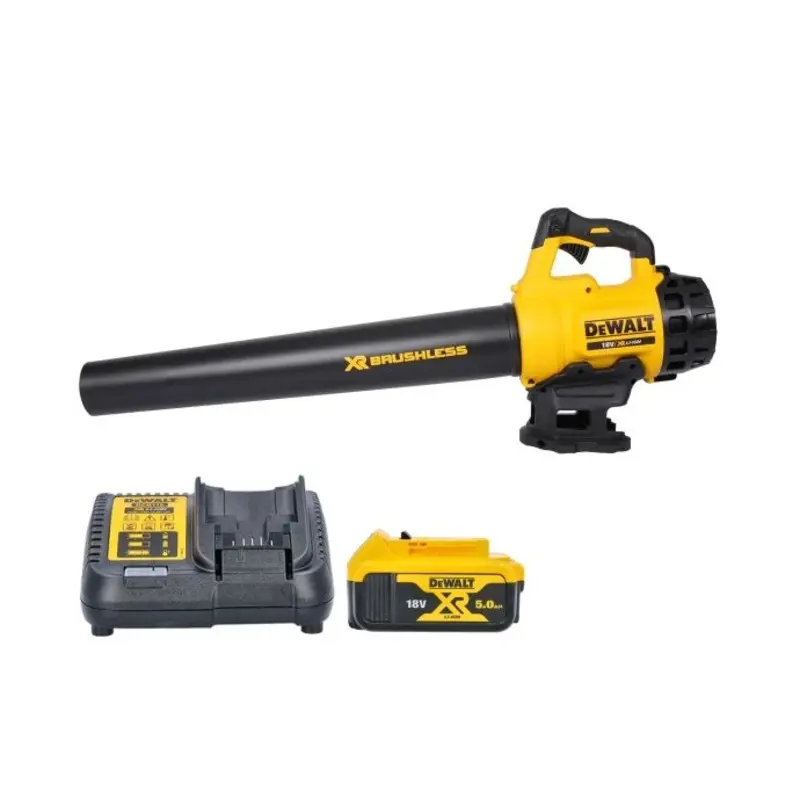 DeWalt DCM562P1 18V Brushless Outdoor Blower With 1 x 5.0Ah Battery & Charger
