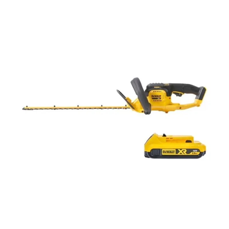 DeWalt DCM563 18V XR Cordless Hedge Trimmer Cutter 550mm With 1 x 2.0Ah Battery