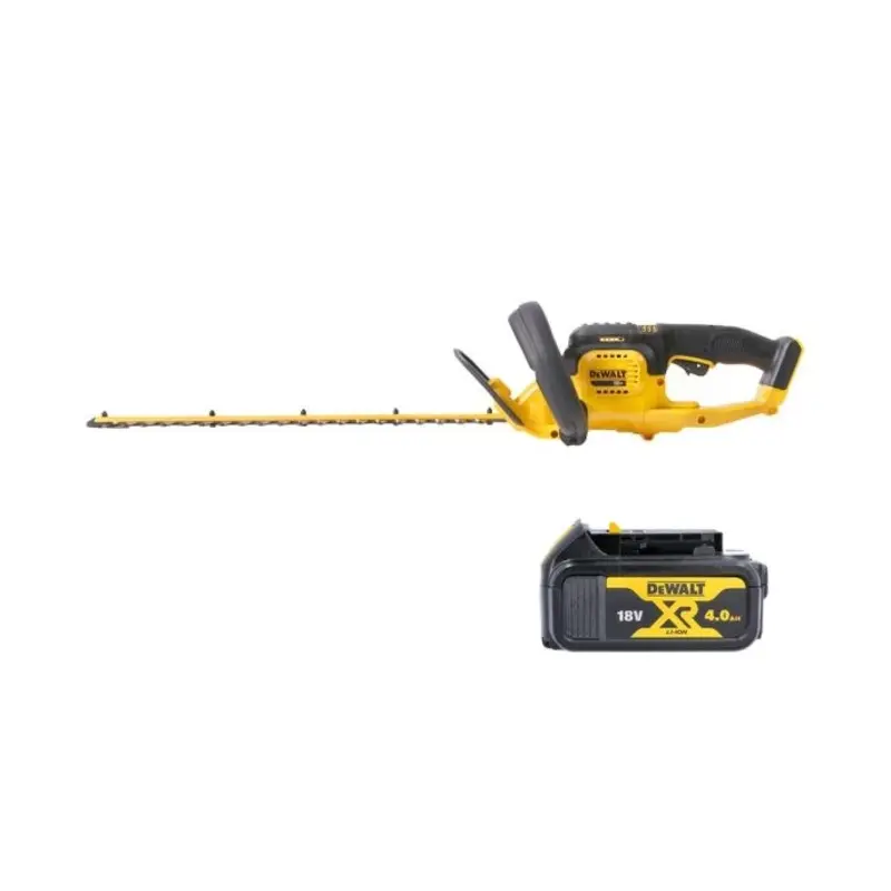 DeWalt DCM563 18V XR Cordless Hedge Trimmer Cutter 550mm With 1 x 4.0Ah Battery