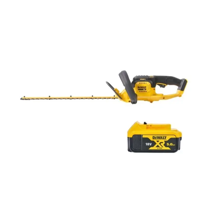 DeWalt DCM563 18V XR Hedge Trimmer Cutter 550mm With 1 x 5.0Ah Battery