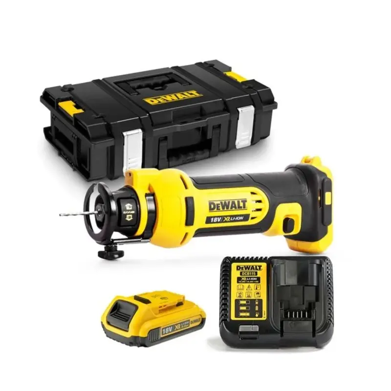 Dewalt DCS551 18V Drywall Cut-Out Tool With 1 x 2Ah Battery, Charger & DS150 Case