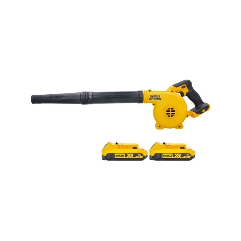 DeWalt DCV100 18V XR Li-ion Cordless Jobsite Blower With 2 x 2.0 Ah Batteries