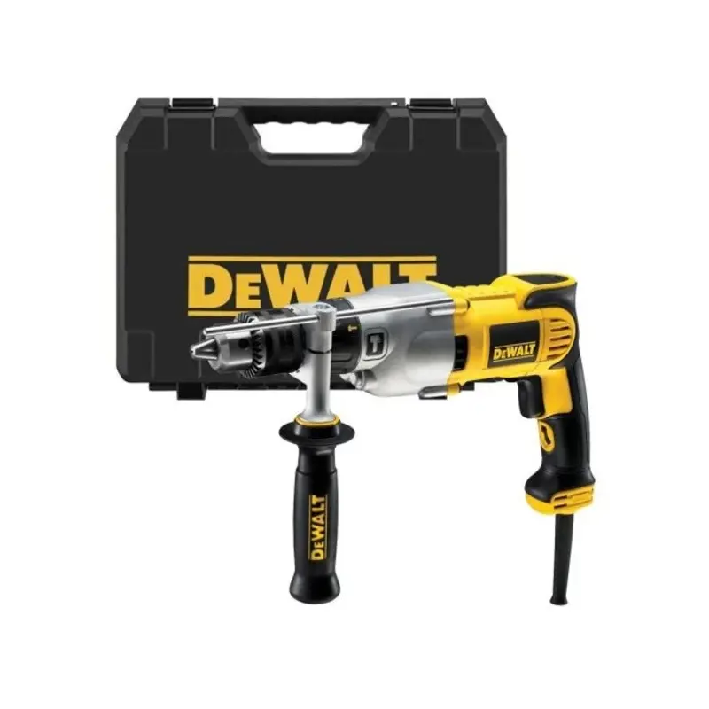 Dewalt D21570K 1300W 2-Speed Dry Diamond Core Rotary Hammer Drill in Case 240V