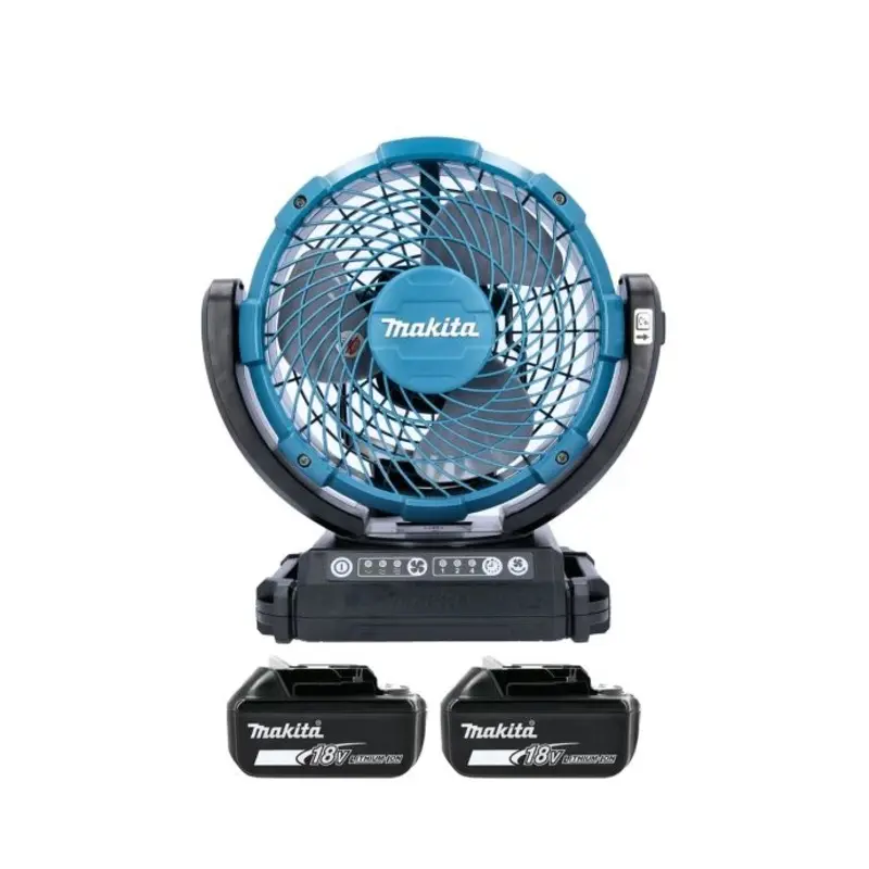 Makita Fan DCF102Z 14.4V/18V LXT Cordless/AC With 2 x 3.0Ah Batteries