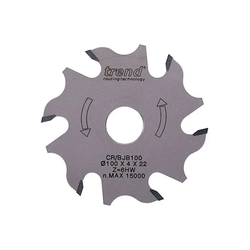 TREND CraftPro Biscuit blade 100mm diameter x 6T x  22mm