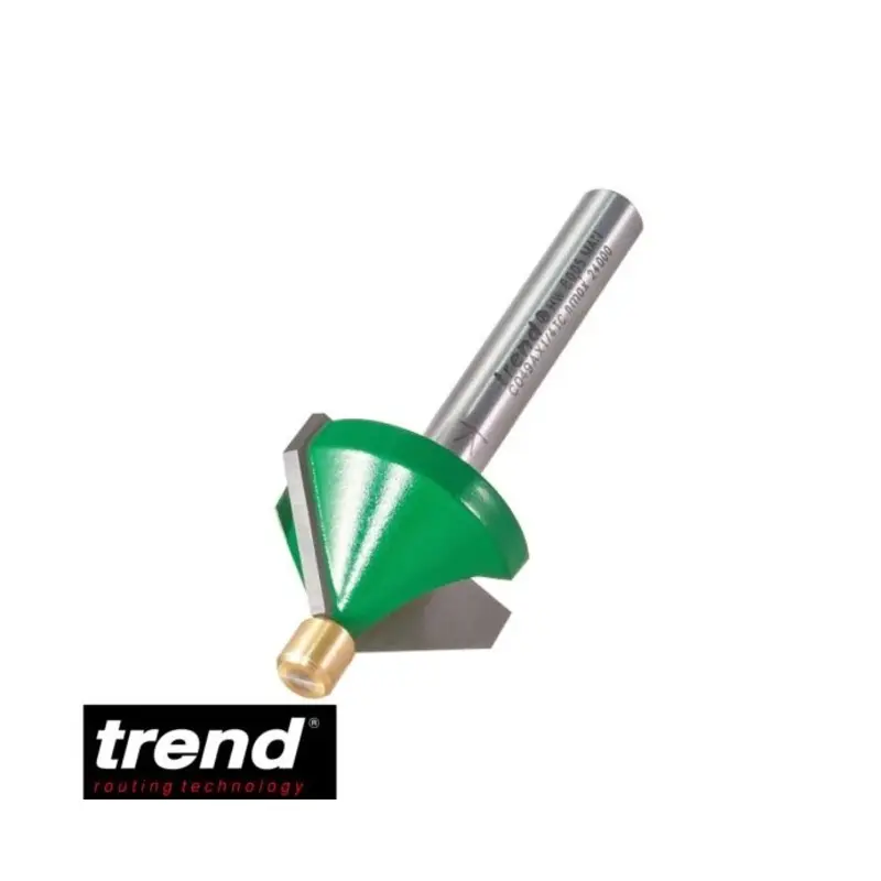 TREND Pin guided chamfer bevel cutter 45 degrees