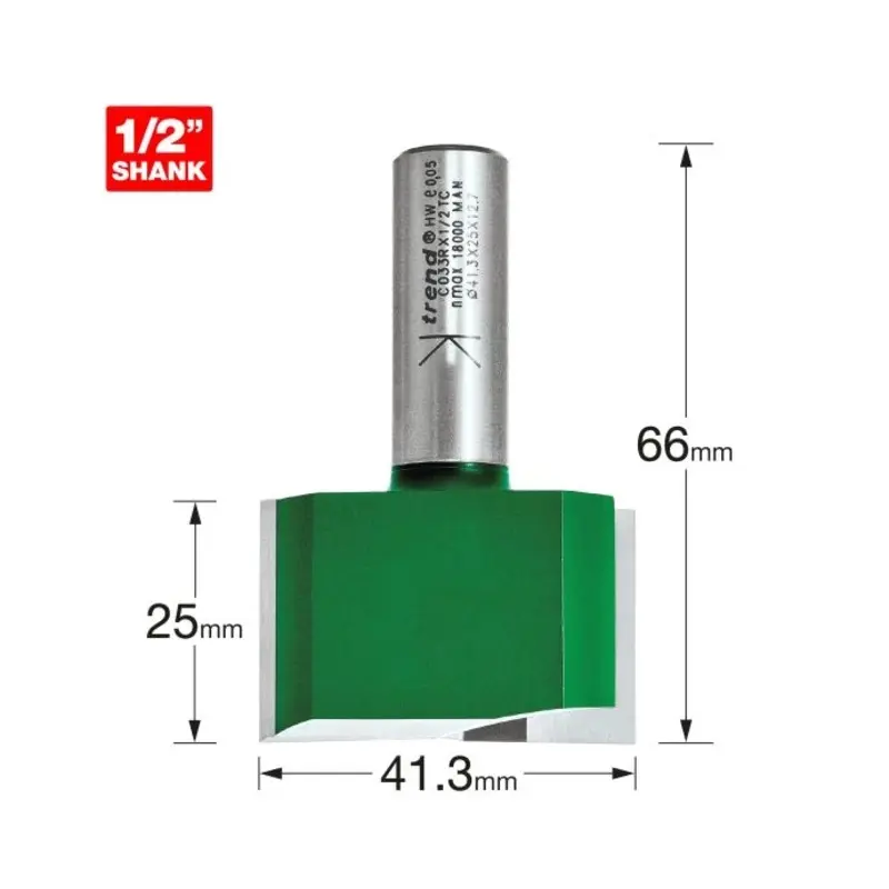 TREND Two Flute Cutter 41.3mm diameter