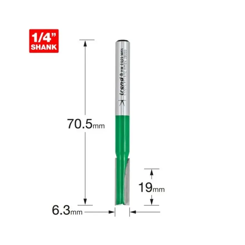 TREND Pocket cutter 6.3mm diameter