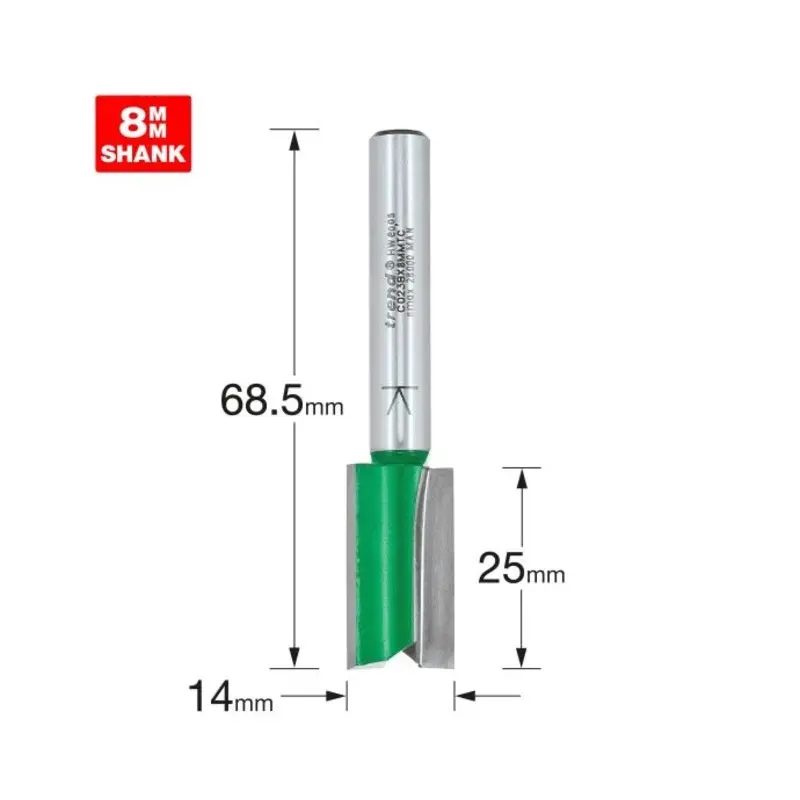 TREND Two Flute Cutter 14.0mm diameter