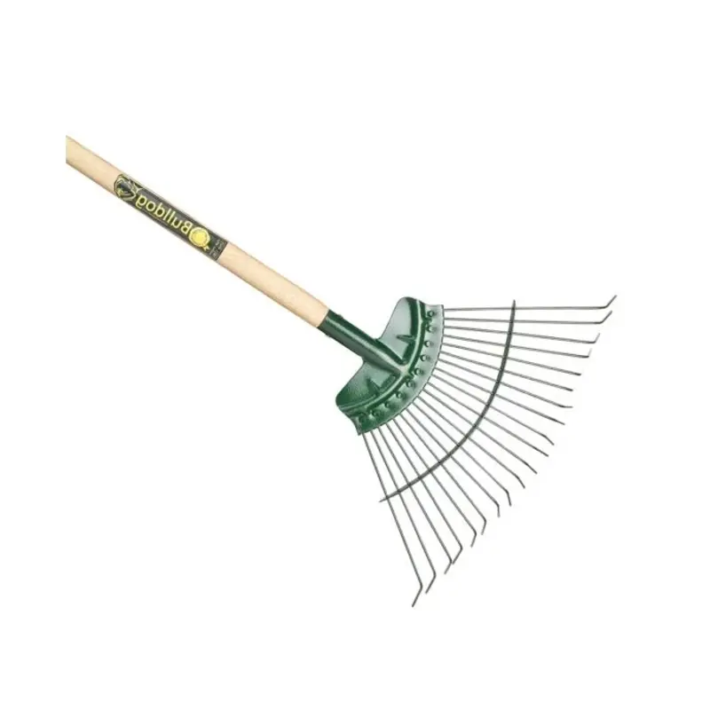 Bulldog 9128n Premier 48" Handle Wood Springbok Rake
