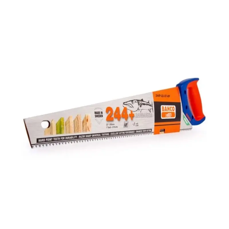 Bahco BAH24422PN 244P-22-U7-HP Barracuda Hand Saw 550mm (22") 7tpi