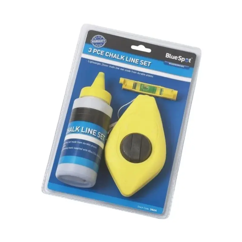 Bluespot Chalk Line Set 3 Pc