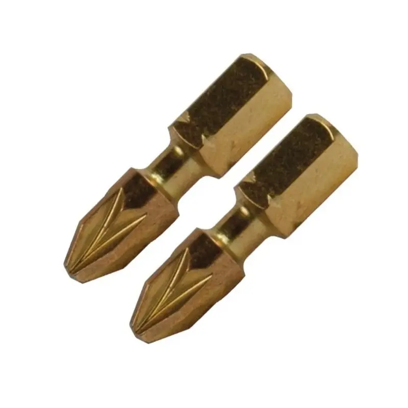 Makita B-42226 Impact Gold Shorton PZ2 Bits 30mm Pack of 2