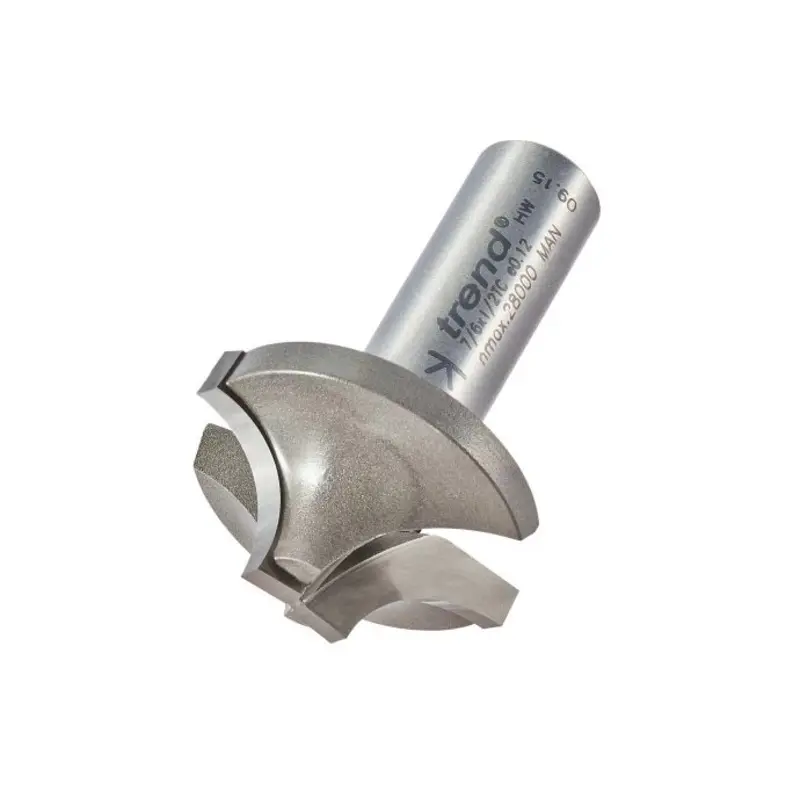 TREND Ovolo rounding over cutter 12mm radius