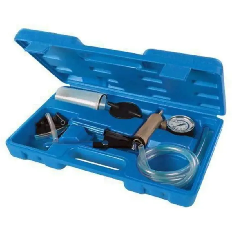 Vacuum Tester & Brake Bleed ki Kit 16 Pc