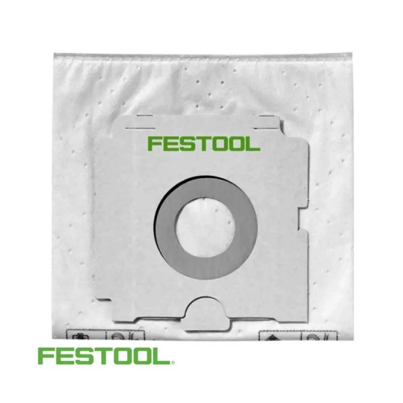 Festool 496186 Self Clean Filter Bag For CT 36 5Pcs