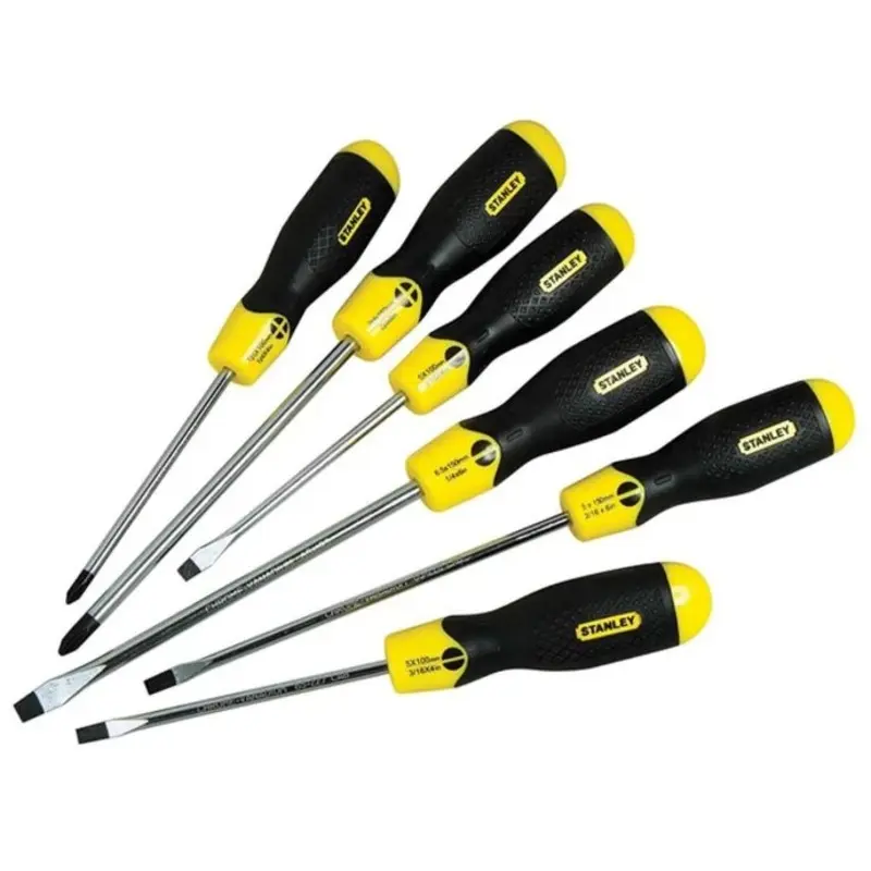 Stanley 6PC C/GRIP S/DR SET PARA/PZ/FL TOOLB