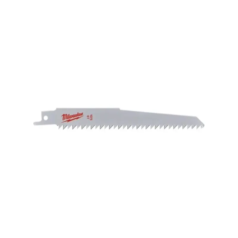 Milwaukee 48001075 SAWZALL Sabre Blades for Wood/Plastic 150mm x 6 TPI - Pack of 3