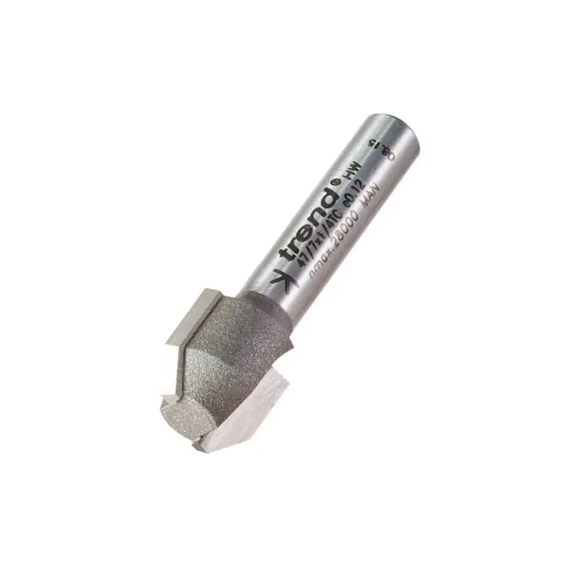 TREND Combi trimmer cutter 12.7mm diameter C1=9 C2=4mm length