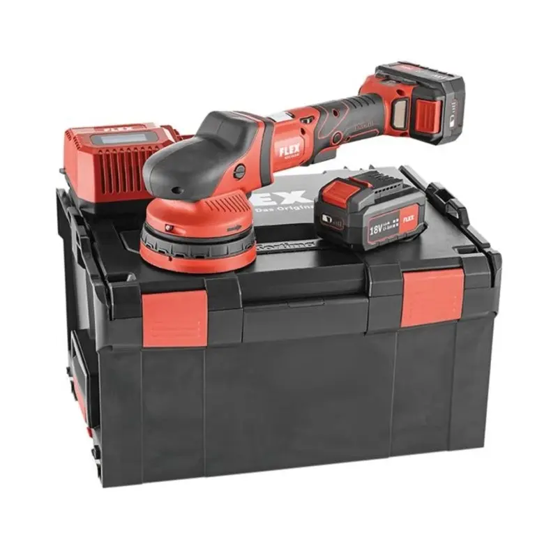 Flex Power Tools XCE 8125 18.0-EC Random Orbital Polisher 18V 2 x 5.0Ah Li-ion