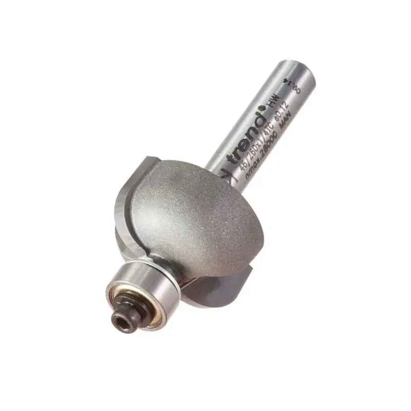 TREND Bearing guided cove cutter 6.3mm radius