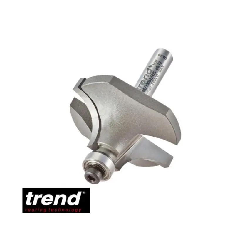 TREND Bearing guided ovolo cutter 12.7mm radius
