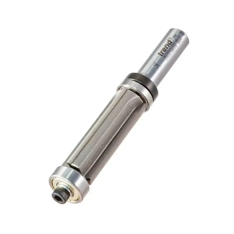 TREND Double guided trim profile cutter four flute