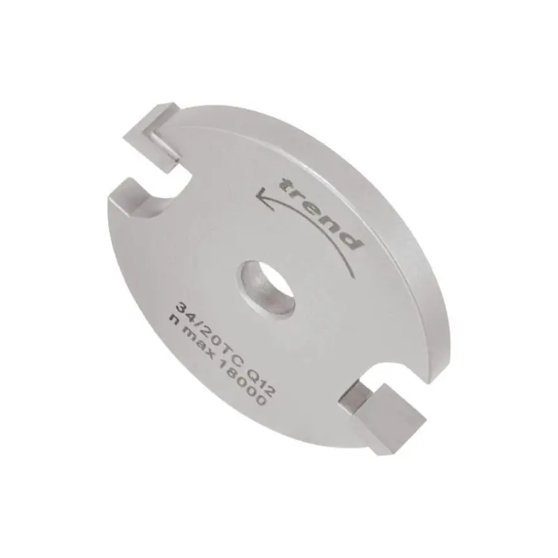 TREND Slotter 6mm kerf 1/4 bore