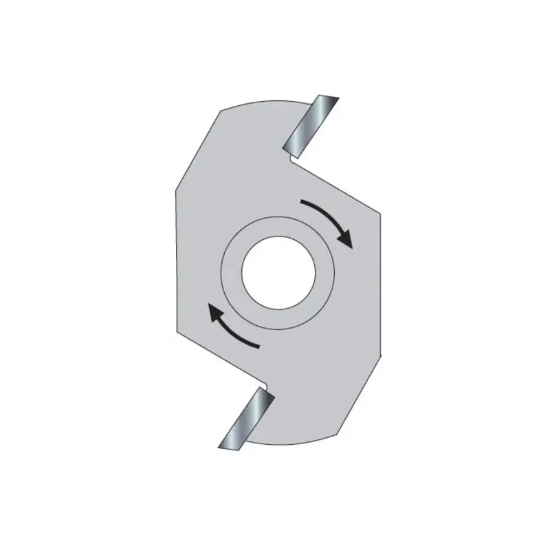 TREND Slotter 8mm kerf 1/4 bore