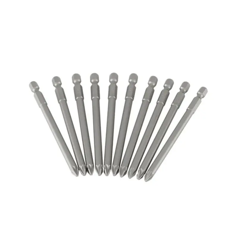 Stanley 3-68-807 Pozidriv Power Bits PZ2 x 100mm (Box 10)