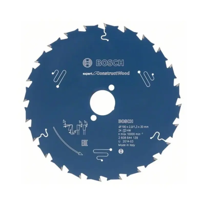 Bosch Expert for ConstructWood 190x30x2/1.3x24 T