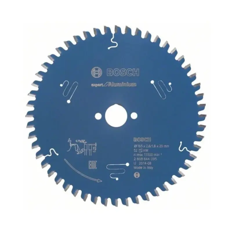 Bosch Expert for Aluminium 165x20x2.6/1.6x52 T