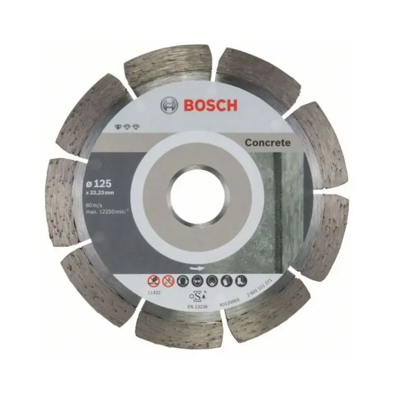 Bosch Diamond disc Concrete LPP 125, 9+1 FOC