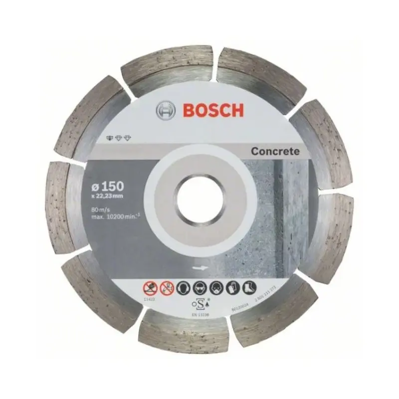 Bosch Diamond disc Concrete LPP 150, 9+1 FOC