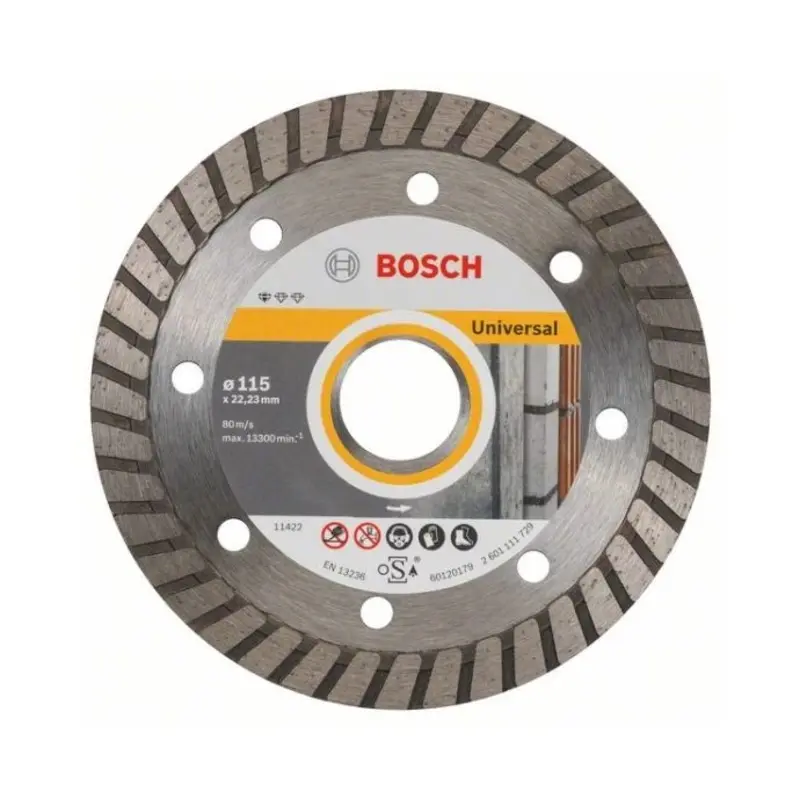 Bosch Diamond disc Universal LPP 115 T., 9+1 FOC