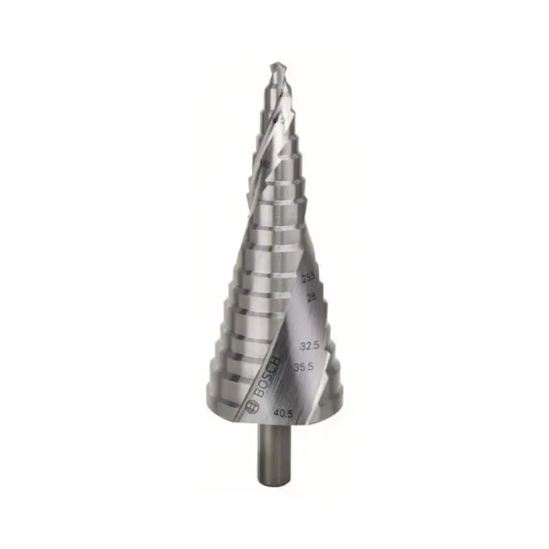 Bosch Step Drill Bit HSS 6 / M 10 / M12 / M16 / M20 / M25 / M