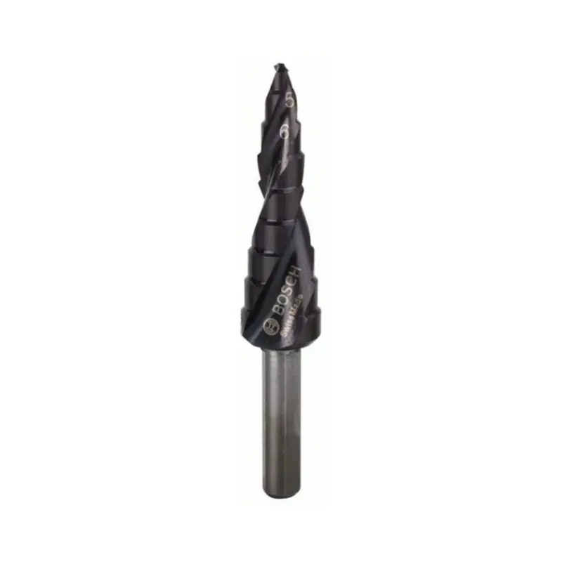 Bosch Step Drill Bit HSS-AlTin 4 / 5 / 6 / 7 / 8 / 9 / 10 /