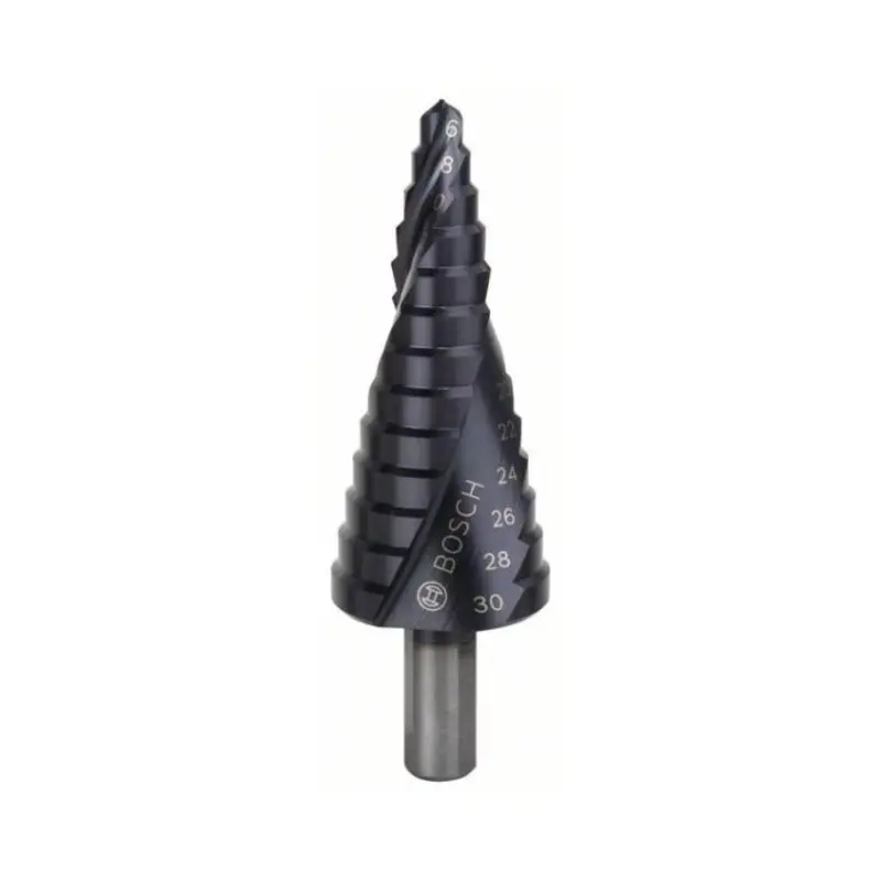 Bosch Step Drill Bit HSS-AlTiN 4 / 6 / 8 / 10 / 12 / 14 / 16